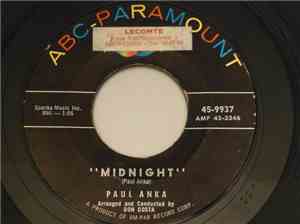 Paul Anka - Midnight / Verboten! (Forbidden)