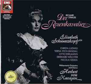 Richard Strauss, Elisabeth Schwarzkopf, Philharmonia Orchestra And Chorus, Herbert von Karajan - Der Rosenkavalier