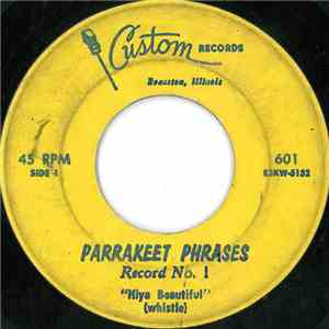 Unknown Artist - Parrakeet Phrases Record No. 1