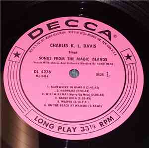 Charles K.L. Davis - Sings Songs From The Magic Islands