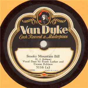 Frank Luther  And Carson Robison / Cezz Chase, Alabama Joe - Smoky Moutain Bill / Tennessee Tess Among The Hills