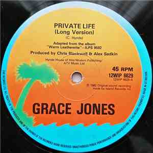 Grace Jones - Private Life / She's Lost Control