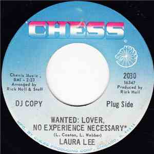 Laura Lee - Wanted: Lover, No Experience Necessary