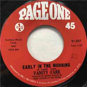 Vanity Fare - Early In The Morning
