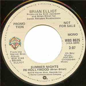 Brian Elliot - Summer Nights In Hollywood