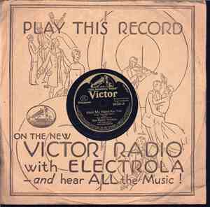 Ray Noble And His Orchestra - Hold My Hand / Pied Piper Of Hamelin
