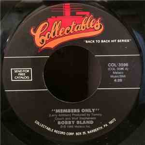 Bobby Bland / Latimore  - Members Only / Bad Risk