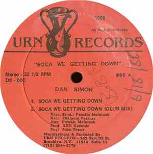 Dan Simon  - Soca We Getting Down / We Mas