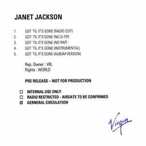 Janet Jackson - Got 'Til It's Gone