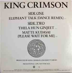 King Crimson - Elephant Talk