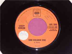 Lesley Duncan - Sing Children Sing