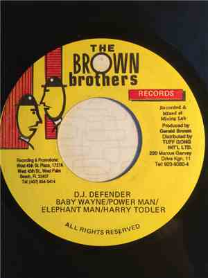 Baby Wayne / Power Man / Elephant Man / Harry Toddler - D.J. Defender