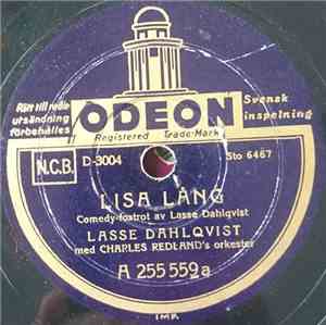 Lasse Dahlqvist Med Charles Redland's Orkester - Lisa Lång
