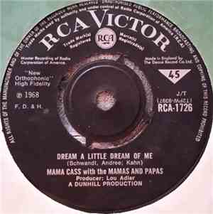 Mama Cass With The Mamas & The Papas - Dream A Little Dream Of Me