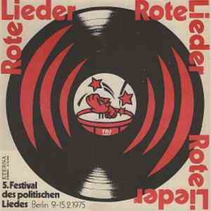 Various - Rote Lieder - 5. Festival Des Politischen Liedes