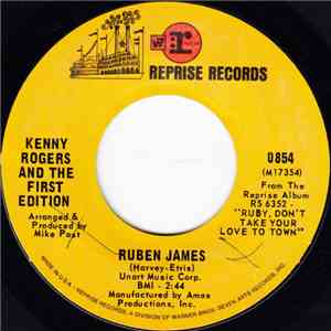 Kenny Rogers And The First Edition - Ruben James / Sunshine