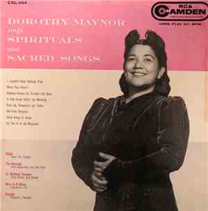 Dorothy Maynor With Unaccompanied Male Choir - Negro Spirituals