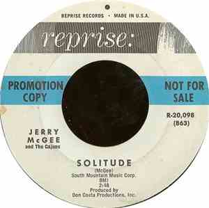 Jerry McGee And The Cajuns - Solitude / Jam Up