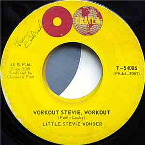 Little Stevie Wonder - Workout Stevie, Workout / Monkey Talk