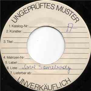 Rick Springfield - Love Somebody / The Great Lost Art Of Conversation