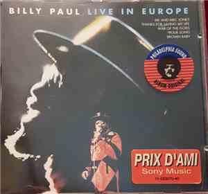 Billy Paul - Live In Europe