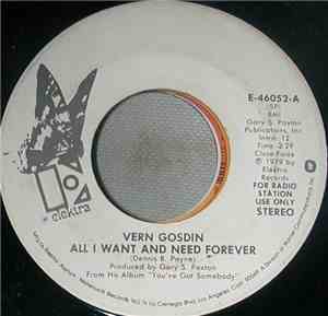 Vern Gosdin - All I Want And Need Forever