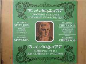W. A. Mozart - Vladimir Spivakov, English Chamber Orchestra - Concertos Nos. 1 And 4 For Violin And Orchestra