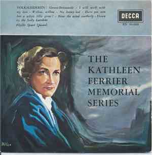Kathleen Ferrier - Kathleen Ferrier Memorial Series - Volksliederen Groot-Brittannië