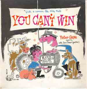 Peter Cape With Don Toms - With A Woman Like Mine You Can't Win