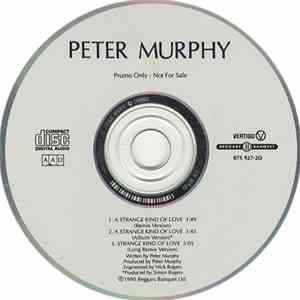 Peter Murphy - A Strange Kind Of Love