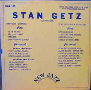 Stan Getz Quartet / Stan Getz Tenor Sax Stars - Stan Getz Volume One