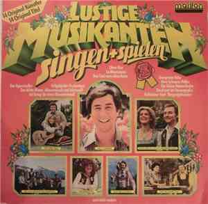 Various - Lustige Musikanten Singen + Spielen 3
