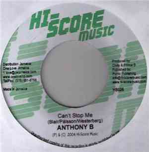 Anthony B / Utan Green - Can't Stop Me / Heading To The Top