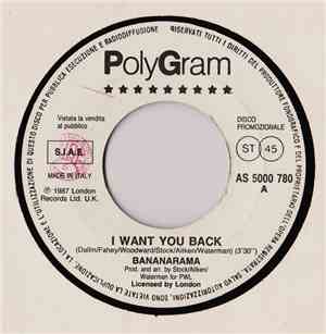 Bananarama / Derek B - I Want You Back / Bullet From A Gun