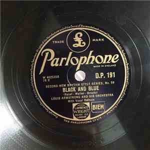 Louis Armstrong And His Orchestra - Black And Blue / Sweet Savannah Sue