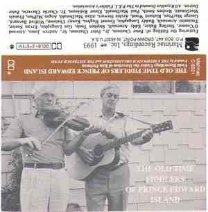 Various - The Old Time Fiddlers Of Prince Edward Island