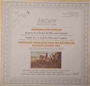 Friedrich II. von Preussen — Hans-Martin Linde · Jörg Ewald Dähler · Hannelore Müller - Schola Cantorum Basiliensis · August Wenzinger - Gerhard Unger · Ensemble Musica Antiqua, Wien · René Clemencic - Konzert Nr. 4 · Sonate Nr. 7 · Preussische Grenadierl