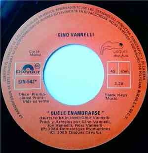 Gino Vannelli - Duele Enamorarse = Hurts To Be In Love