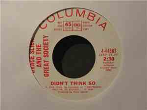 Grace Slick And The Great Society - Didn't Think So / Sally Go 'Round The Roses