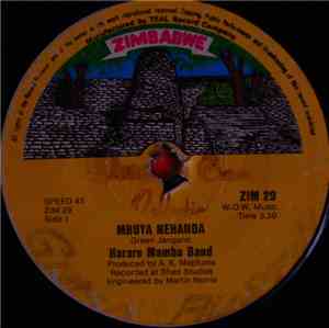 Harare Mambo Band - Mbuya Nehanda/Tipeiwo Chimoto
