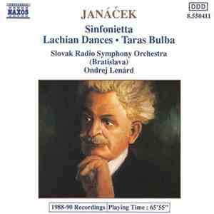 Janáček, Slovak Radio Symphony Orchestra (Bratislava), Ondrej Lenárd - Sinfonietta • Lachian Dances • Taras Bulba