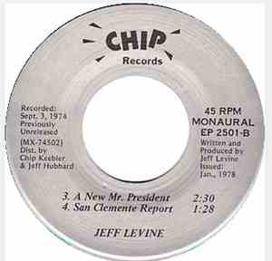 Jeff Levine  - The Interview / (Wyatt Burb Meets) Silly The Kid / A New Mr. President / San Clemente Report