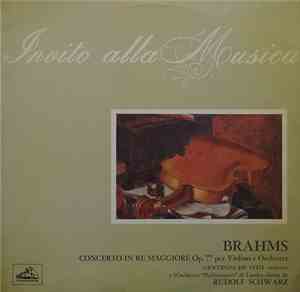 Gioconda De Vito, Brahms - CONCERTO IN RE MAGGIORE Op. 77 per Violino e Orchestra