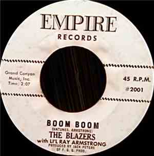 The Blazers  With Li'l Ray Armstrong - Boom Boom / A - Time