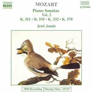 Mozart - Jenö Jandó - Piano Sonatas Vol. 2