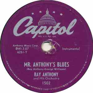 Ray Anthony And His Orchestra - Mr. Anthony's Blues