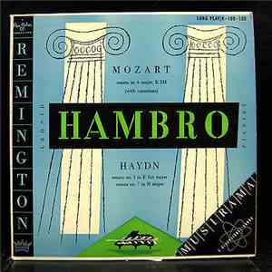 Leonid Hambro - Mozart Sonata In A Major, K. 331 (With Variations), Haydn Sonata No. 1 In E Flat Major, Sonata No. 7 In D Major