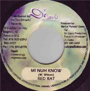 Red Rat / Mr. G  - Mi Nuh Know / Dety