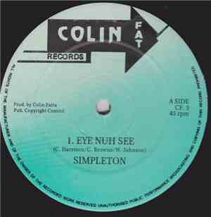 Simpleton / Joseph Stepper - Eye Nuh See / Pum Pum Shorts
