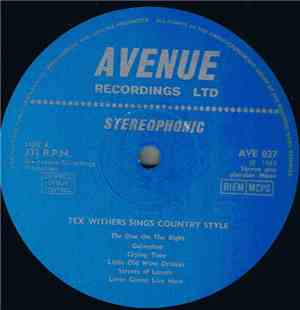 Tex Withers - Sings Country Style
